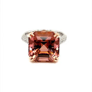 Pink Tourmaline and Diamond Ring - ForeverJewels Design Studio 8