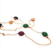 Precious Gemstones Diamond Necklace - ForeverJewels Design Studio 8