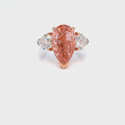 The Eternal Blush Trilogy 7.10ct Pink Diamond Ring