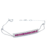 Red Rubies diamond bracelet - ForeverJewels Design Studio 8