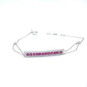 Red Rubies diamond bracelet - ForeverJewels Design Studio 8