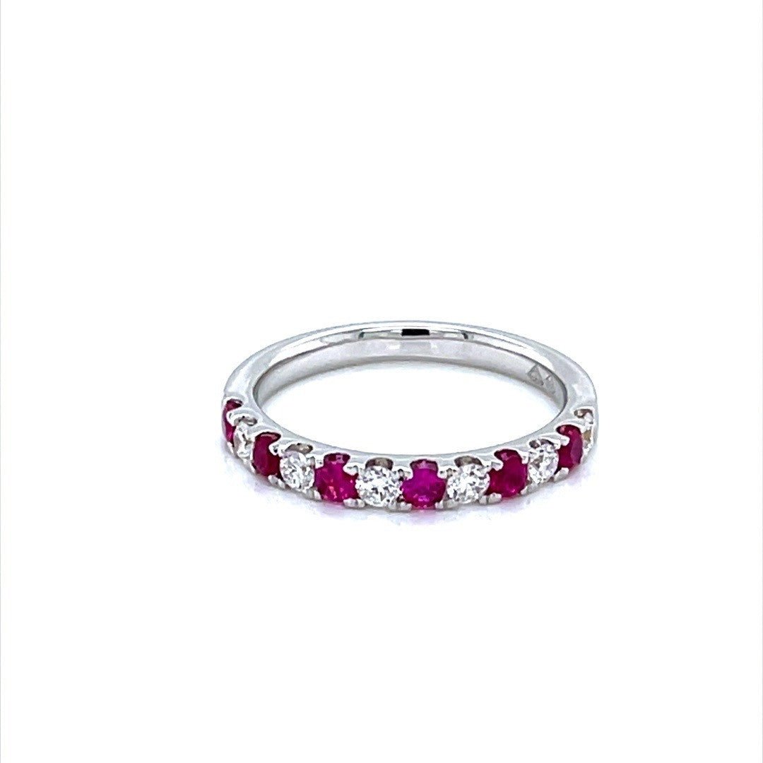 Ruby and Diamond set Ring - ForeverJewels Design Studio 8