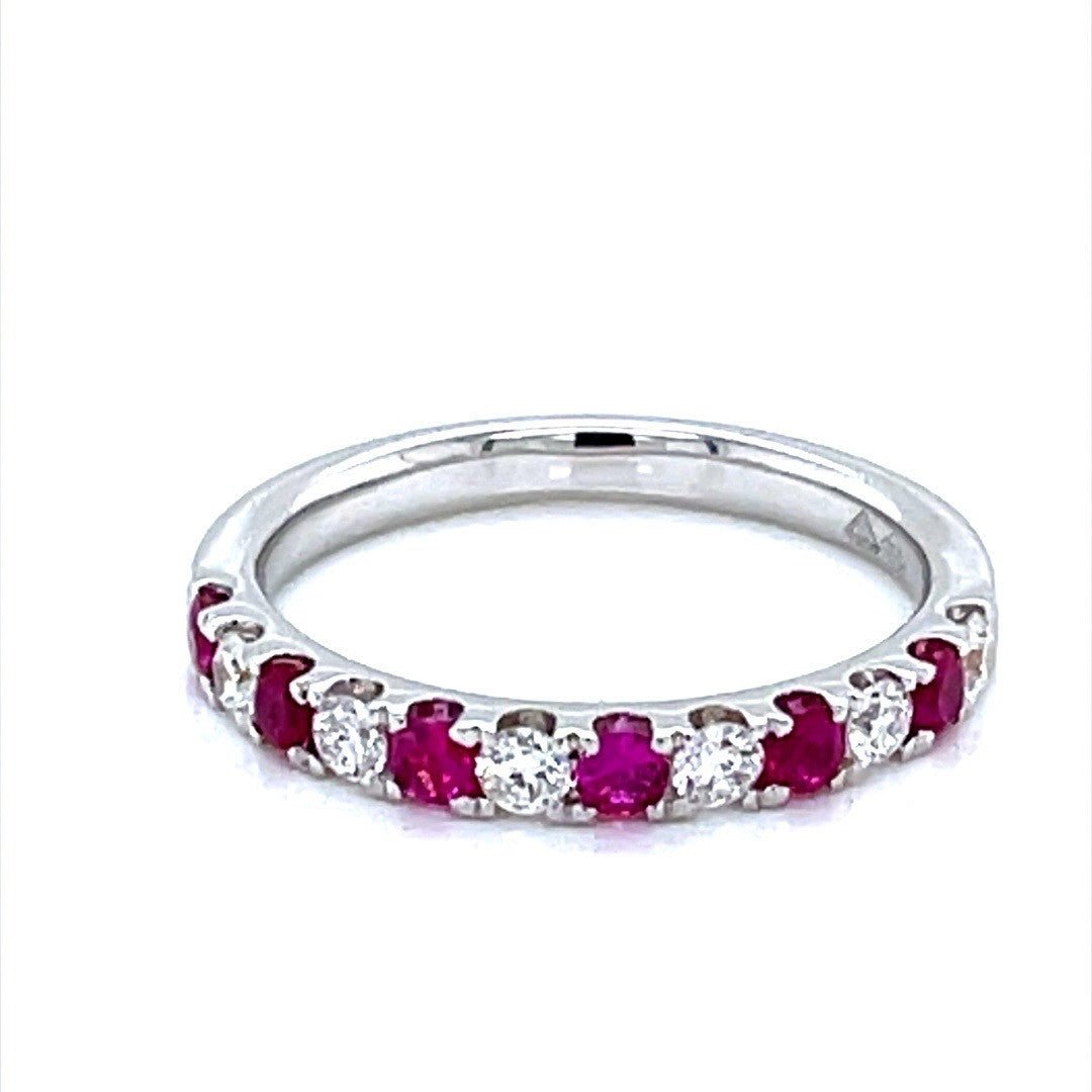 Ruby and Diamond set Ring - ForeverJewels Design Studio 8