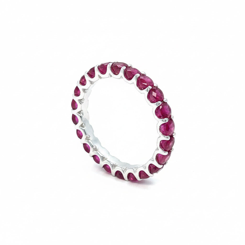 Ruby Eternity Ring - ForeverJewels Design Studio 8