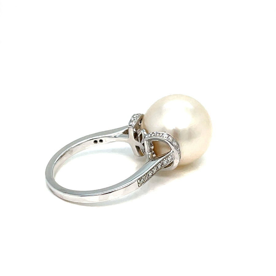 South Sea Pearl and Diamond Ring - ForeverJewels Design Studio 8