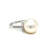 South Sea Pearl and Diamond Ring - ForeverJewels Design Studio 8