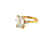 Trilogy Diamond Engagement Ring - ForeverJewels Design Studio 8