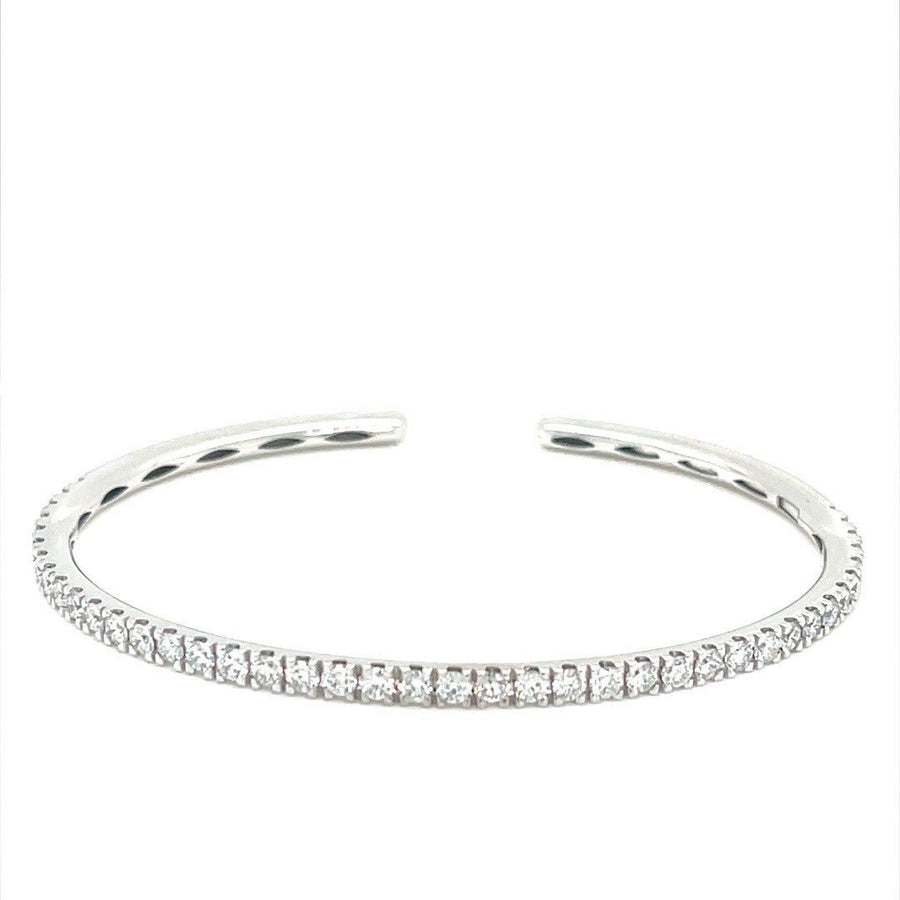 White gold Diamond Bangle - ForeverJewels Design Studio 8