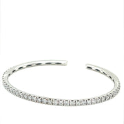 White gold Diamond Bangle - ForeverJewels Design Studio 8