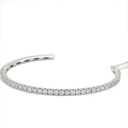 White gold Diamond Bangle - ForeverJewels Design Studio 8