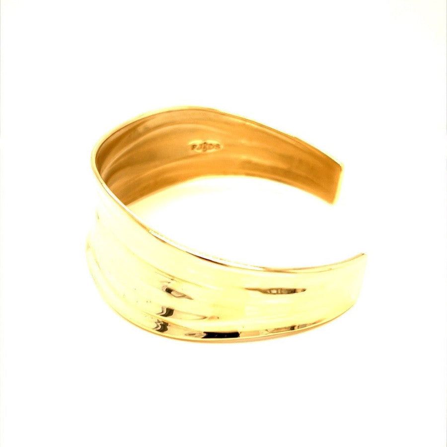 Yellow gold bangle hi - ForeverJewels Design Studio 8