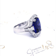 Royale Tanzanite and Diamond Ring