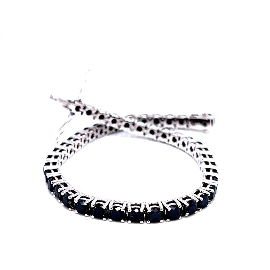 Black Diamond Tennis Bracelet